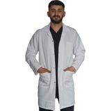 As-Teks İş Elbiseleri Erkek Çıtçıtlı Iş Önlüğü - Beyaz - M