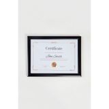 As Ticaret A4 Çerçeve Siyah 21X30 Sertifika Diploma Belge Fotoğraf Için Pvc Camlı