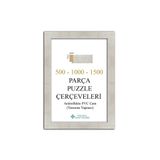 AS TİCARET Puzzle Çerçevesi 30 Mm 35x50 Cm (500'luk) Gümüş