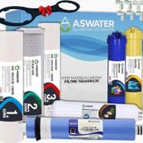 As Water Açık Kasa Su Arıtma Cihazı 7 Aşamalı 7'Li Filtresi Seti Mineral Alkali