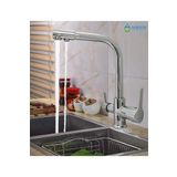 As Water Arıtma Bataryası 3 Yollu Arıtma Musluğu Su Arıtma Bataryası Sıcak - Soğuk Mix Krom