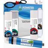 As Water Ihlas Aura Cebilon Compact Uyumlu Aw 5'li Filtresi Seti Tüm Açık Kasa (Housingli) Cihazlar ile Uyumlu 5 Aşamalı Arıtma Filtre Seti Arıtma Filtresi