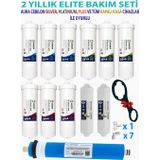As Water İhlas Aura Cebilon - Plus - Silver - Platinum - Uyumlu 2 Yıllık Elite Serisi Filtre Seti Vontron Membranlı