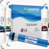 As Water Ihlas Aura Cebilon - Plus - Silver - Platinum - Uyumlu Filtre Seti 5 Aşamalı Orijinal Benc Membranlı