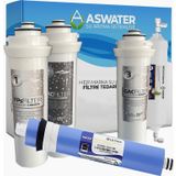 As Water Ihlas Aura Cebilon Unique Dijital Su Arıtma Cihazı Uyumlu 5'Li Tak Çevir Filtre Seti