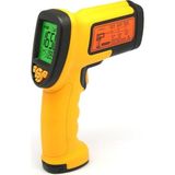AS882 Hafızalı Lazerli Sıcaklık Ölçer (-18 °c ~1650 °c) - Çok Renkli