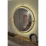 ASA KONSEPT İskandinav Tarzı 50-60-75 cm Gold Ayna, Makyaj Aynası, Dresuar Aynası