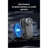 Asa Store 4K Ultra Hd Mini Wıfı Aksiyon Kamerası Taşınabilir Vücut Kamerası 1.47’hd Ekranlı Giyilebilir Video Kaydedici