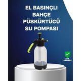 Asa Store Ayarlanabilir Nozullu Basınçlı Köpük Pompası Araba Yıkama 2l Kapasiteli