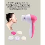 Asa Store Derin Temizleme ve Masaj Için 5 Başlıklı Yüz Cilt Bakım Aleti