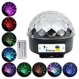 Asa Store Disko Topu Renkli Işıklı Lazer Parti Bluetooth Bağlantılı LED Küre