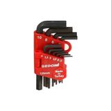 Asa Store Edoni 120 mm 10 Parça Alyan Seti Siyah