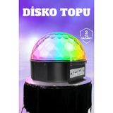 Asa Store Kompakt Tasarımlı, Telefon Kontrollü Disko Topu Işıkları
