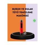 Asa Store Kulak Burun Tüy Temizleme Makinesi Raks Leo Pilli Kuru Kullanım