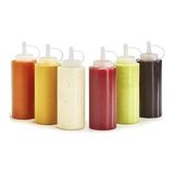 Asa Store Şeffaf Kapaklı Sızdırmaz Yağlık Sosluk Şişesi Plastik Yağdanlık 400 ml AP-9028