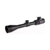 Asa Store Spike 3-9X40 Zoomlu Çıft Işıklı Av Tüfeği Dürbünü Silah Montaj Kelepçeli