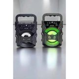 Asa Store Taşınabilir Bluetooth Hoparlör LED Işıklı Uzun Pil Ömrü