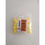Asafe 20X20 Yapışkan Kroşe PK011001 (100 Adet) - Beyaz