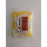 Asafe 28X28 Yapışkan Kroşe PK031003 (100 Adet) - Beyaz