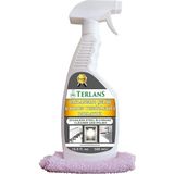Asansör Temizleyici Paslanmaz Çelik ve Krom Parlatıcı 500 ml + Mikrofiber Bez Stainless Steel &