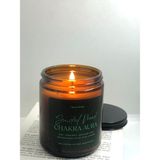 Asb Ambalaj Sandalwood Kokulu Doğal Soya Mum – Metal Kapaklı Kavanoz Mum 170 gr - Amber