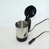 Asben 12 Volt Oto Araç Kettle Araba Su Isıtıcı Çelik Kettle