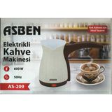 Asben Plastik As-209 Elektrikli Cezve Kahve Makinesi