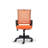 Asbir Mobilya Capri Fileli Ergonomik Ofis Koltuğu Tilt Mekanizmalı Ayarlanabilir Turuncu Sandalye