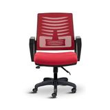 Asbir Mobilya Metis Plus Çalışma Koltuğu, Ofis Sandalyesi, Bilgisayar Koltuğu, Multitilt Mekanizma, 32 DNS Sünger, File Sırt, 95x57x53 cm (KIRMIZI)