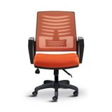 Asbir Mobilya Metis Plus Çalışma Koltuğu, Ofis Sandalyesi, Bilgisayar Koltuğu, Multitilt Mekanizma, 32 DNS Sünger, File Sırt, 95x57x53 cm (TURUNCU)