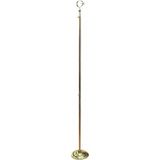 Ascann Telalı Türk Makam Bayrağı Sarı Direkli Sarı Saçaklı 100X150