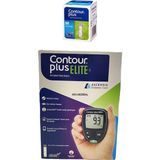 Ascensia Contour Plus Elite Şeker Ölçüm Cihazı 50 Adet Test Çubuğu ile Kolay Kullanım ve Hızlı Ölçüm