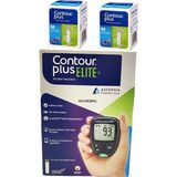 Ascensia Contour Plus Elite Şeker Ölçüm Cihazı Ev Tipi Kullanım İçin 100 Adet Ölçüm Çubuğu ile Pratik ve Kullanıcı Dostu