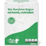 Aşçı Anne Süt Alerjik Ispanaklı Makarna Dirsek - 8+ Ay - 250G