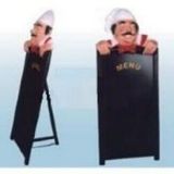 Aşçılı Menü Yazma Tahtası