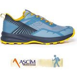 Ascim Outdoor Spor Trekking Ayakkabısı Unisex – Hafif, Nefes Alabilir, Kaymaz Kauçuk Taban - Mavi