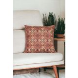 Asdiva 43X43 Cm Desenli Kırlent Kılıfı Dekoratif Etnik Ikat Damask Inta-492