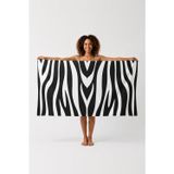 ASDİVA Zebra Desen Pamuk Içerikli Plaj Havlusu 75x150