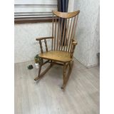 Asedia Teksas Açık Ceviz Sallanan Sandalye