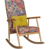Asedia Trend Naturel Retro Sallanan Sandalye Dinlenme/Emzirme/Baba/Tv/Okuma/Uzanma Koltuğu Berjer