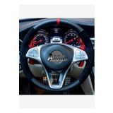Asegaraj Ford Fiesta 2005-2011 Uyumlu Dikmeli Direksiyon Kılıfı Alkantara Karbon Kırmızı