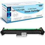 Aseker Uyumlu 19A CF219A Tambur Kartuşu HP Laserjet Pro M102a M102w MFP M130fn M130fw M130nw M130a Yazıcı 12000 Sayfa (Siyah Davul)
