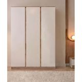 Asel 3 Kapaklı Elbise Dolabı Modern Gardırop Kıyafet Dolabı
