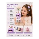 Asel Aksesuar 5'li Set Sevimli Karakter Figürlü Büyük Klips ve Mini Mandal Kız Çocuk Toka asel g55
