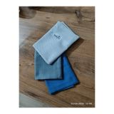 ASEL PLAST 3 lü Mikrofiber Temizlik Bezi Cam Bezi Pamuklu Sihirli Bez