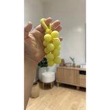 Asel Plast Sarı Üzüm Şekilli Kokulu Dekoratif Sabun | Doğal Içerikli Kokulu Askılı Sabun-Salkım Askılı Sabun - SARI