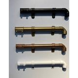 Asel Renkli 1/2 E Mt Galvaniz Boru 1 metre 2 Adet - Gri