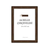 asel sanat A4 ÇERÇEVE - CAM YOK PVC VAR - Diploma Çerçevesi - Belge Ruhsat Serfitika Çerçevesi - 21x30 Çerçeve