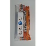 Asel ZNV-556 4'lü 3 Metre Topraklı Grup Priz