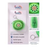 Aselaksesuarr Meyve Figürlü Peluş Kancalı Mini Kız Çocuk Cüzdanı ve Çanta Aksesuarı - 5 Farklı Seçenek